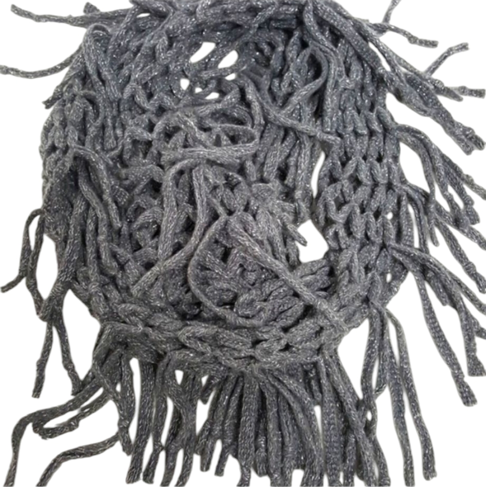 Justice for Girls Infinity Scarf - Grey/Silver